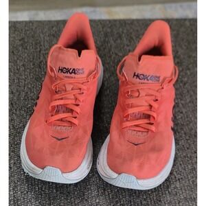 Hoka Women's One One Carbon X 2‎  Red Sneakers Running Shoes Size 8B